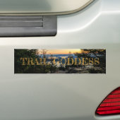 Trail Goddess Bumpersticker (Op auto)