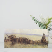 Trail Herd naar Wyoming door WHD Koerner (Staand voorkant)