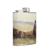 Trail Herd naar Wyoming door WHD Koerner Heupfles (Rechts)