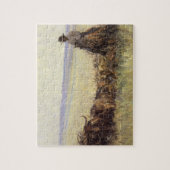 Trail Herd naar Wyoming door WHD Koerner Legpuzzel (Verticaal)