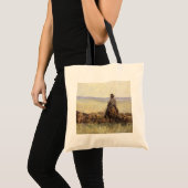 Trail Herd naar Wyoming door WHD Koerner Tote Bag (Voorkant (product))