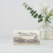 Trail Herd naar Wyoming door WHD Koerner Visitekaartje (Staand voorkant)