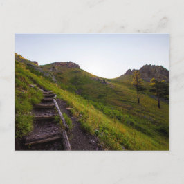 Trail in Beer Butte State Park Briefkaart