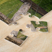 Trail in de bergen - 8 x 10 legpuzzel (Zijkant)