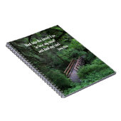 Trail in Forest John Muir Quote Notitieboek (Rechterzijde)