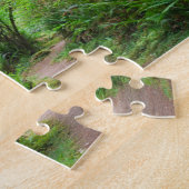 Trail in het mammoetbos legpuzzel (Zijkant)