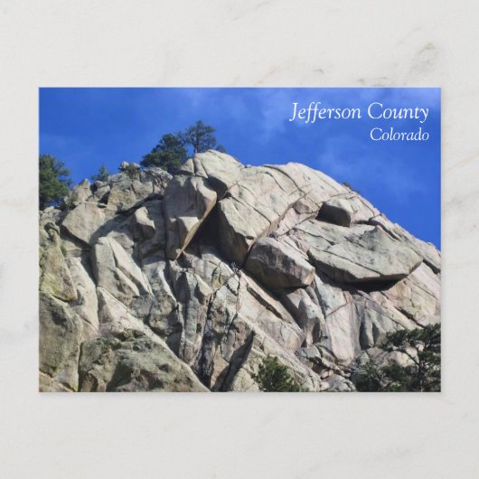 Trail in Jefferson County, Colorado Briefkaart (Voorkant)