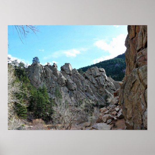 Trail in Jefferson County, Colorado Poster (Voorkant)
