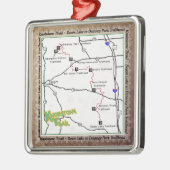 TRAIL MAP KT KNOBSTONE TRAIL DEAM AAN DELANEY METALEN ORNAMENT (Links)