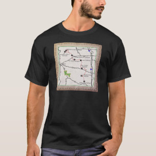 TRAIL MAP KT KNOBSTONE TRAIL DEAM AAN DELANEY T-SHIRT