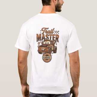 Trail Master Vintage Garage Retro Takelwagen Grafi T-shirt