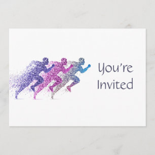 Trail met racebaan met gemarmerde dag kaart