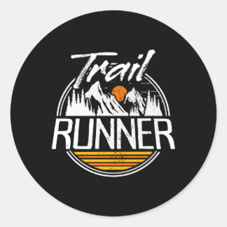 Trail met ultra-run avontuurverrijking van Dell Tr Ronde Sticker