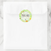 Trail Mix Gezonde Snack Product Label (Tas)