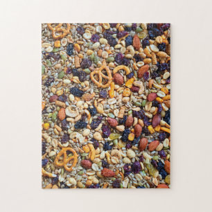 Trail Mix Nuts Raisins Pretzels Advanced Level Legpuzzel