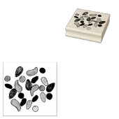 Trail Mix Snack Food Nuts Snoep Camp Camping Stamp Rubberstempel (Gestempeld)