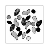 Trail Mix Snack Food Nuts Snoep Camp Camping Stamp Rubberstempel (Afrduk)