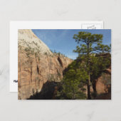 Trail naar Angels Landing in Zion National Park Briefkaart (Voorkant / Achterkant)