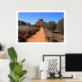 Trail naar Bell Rock Poster (Thuiskantoor)
