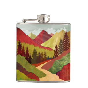 Trail naar de hemel heupfles