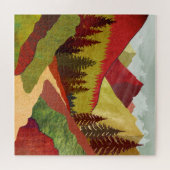 Trail naar de hemel legpuzzel (Horizontaal)