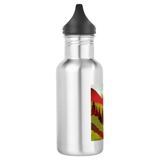 Trail naar de hemel waterfles  (Links)