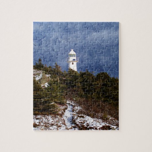 Trail naar de vuurtoren legpuzzel (Verticaal)