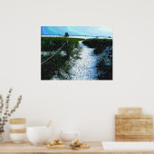 Trail naar het verzegelde strand Siesta Keys Poster (Keuken)