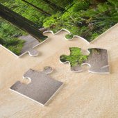 Trail naar Marymere Falls II Legpuzzel (Zijkant)