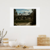 Trail naar Morgan Pass. Hoge Sierra Poster (Keuken)