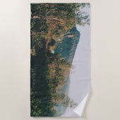 Trail naar Mount Kebnekaise - Kiruna - Zweden Strandlaken (Voorkant)