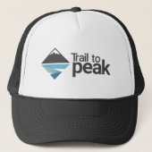 Trail naar Peak Trucker Hat Trucker Pet (Voorkant)