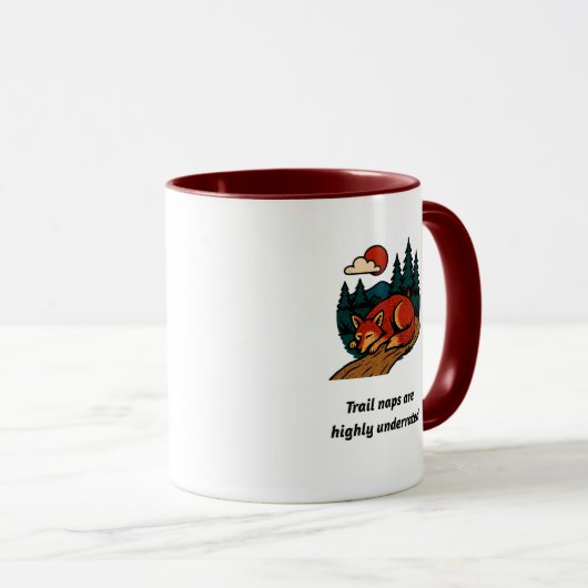 Trail naps are highly underated mok (Voorkant rechts)