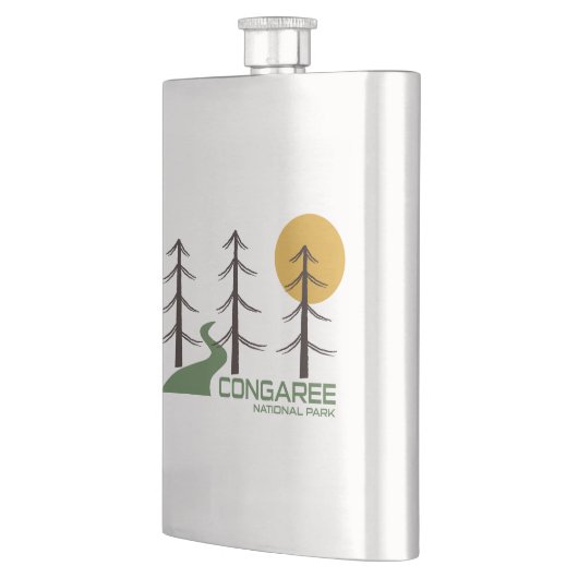 Trail Nationaal Park Congaree Flacon (Links)