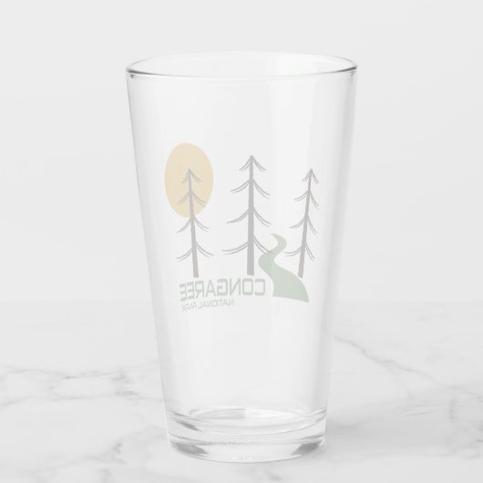 Trail Nationaal Park Congaree Glas (Achterkant)