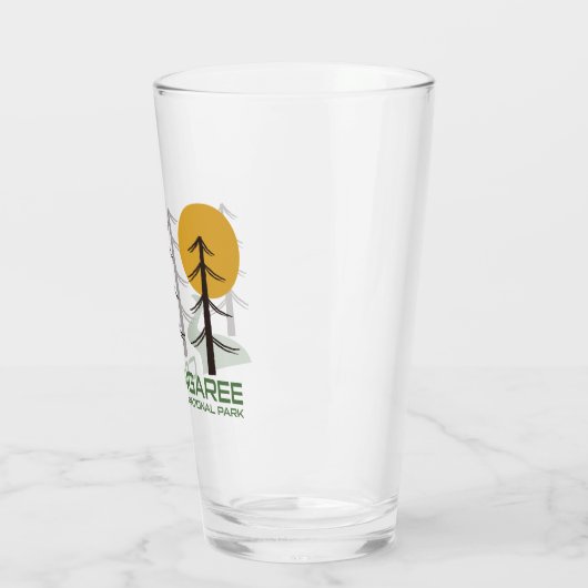 Trail Nationaal Park Congaree Glas