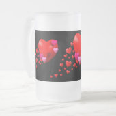 Trail of Hearts - Matglas Bierpul (Voorkant links)