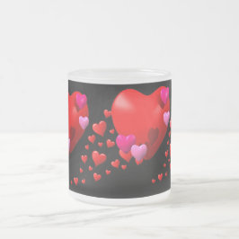 Trail of Hearts - Matglas Koffiemok