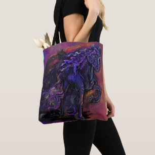 Trail of Stars Paard Tote Bag