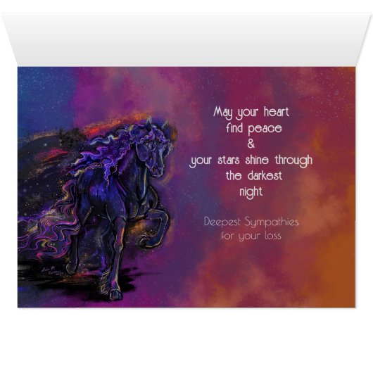 Trail of Stars Paardensympathie (Binenzijde Horizontaal (Onderkant))