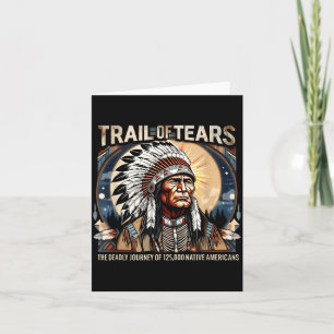 Trail of Tears Memorial Native American Kaart