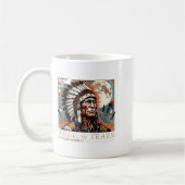 Trail of Tears Memorial voor de Amerikaanse indian Koffiemok (Links)