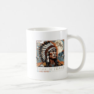 Trail of Tears Memorial voor de Amerikaanse indian Koffiemok