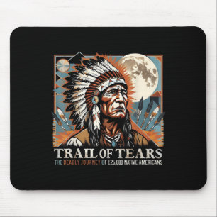 Trail of Tears Memorial voor de Amerikaanse indian Muismat