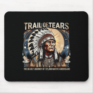 Trail of Tears Memorial voor de Amerikaanse indian Muismat