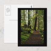 Trail onder Giants Briefkaart (Voorkant / Achterkant)