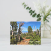 Trail op Mount Howard, OF Briefkaart (Staand voorkant)