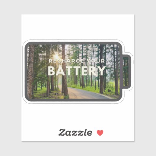 Trail Recharge Sticker (Vel)