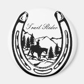 "Trail Rider!" Magneet (Voorkant)