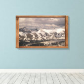 Trail Ridge Road Colorado schilderachtig canvas (Insitu (Houten vloer))